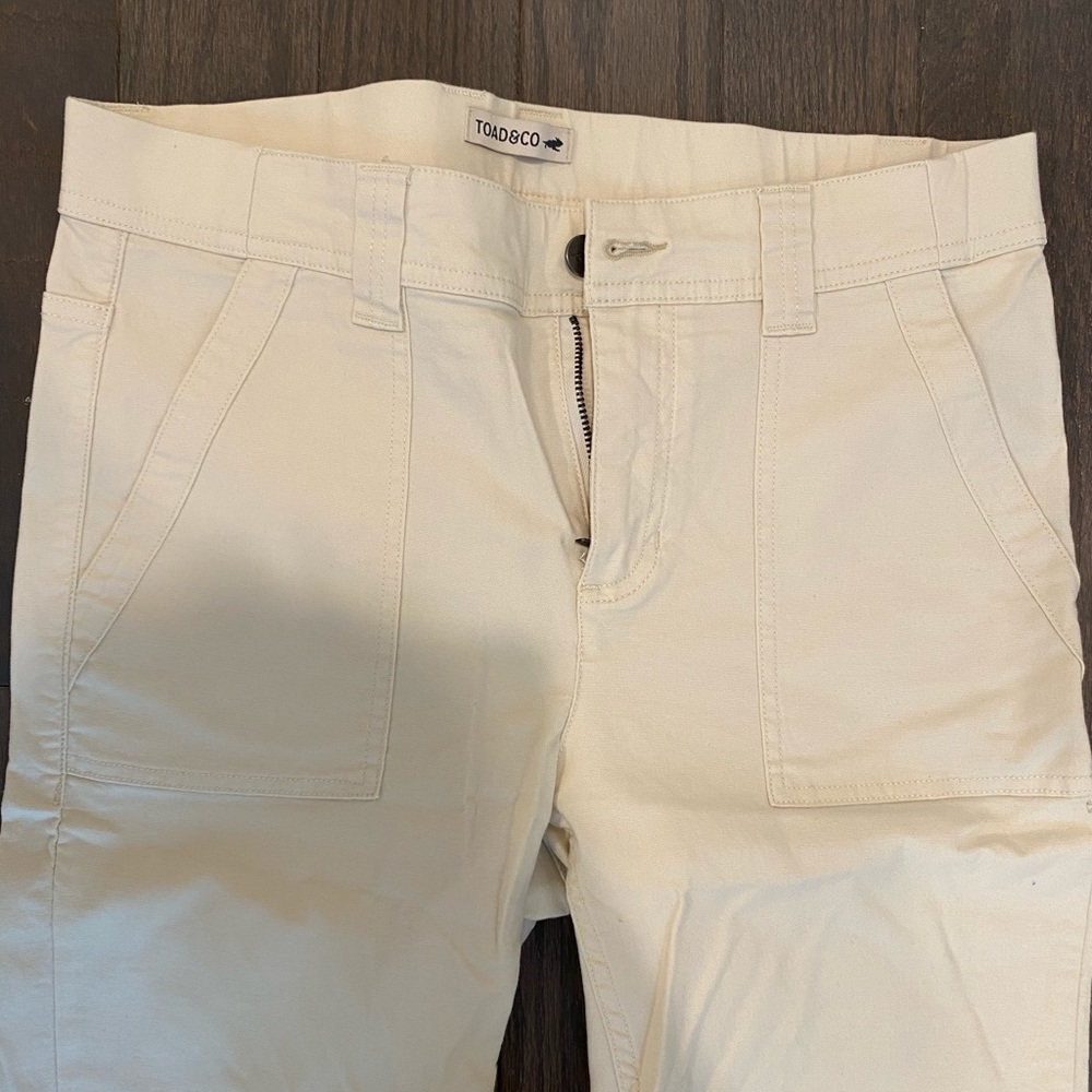 Toad&co cream pants
